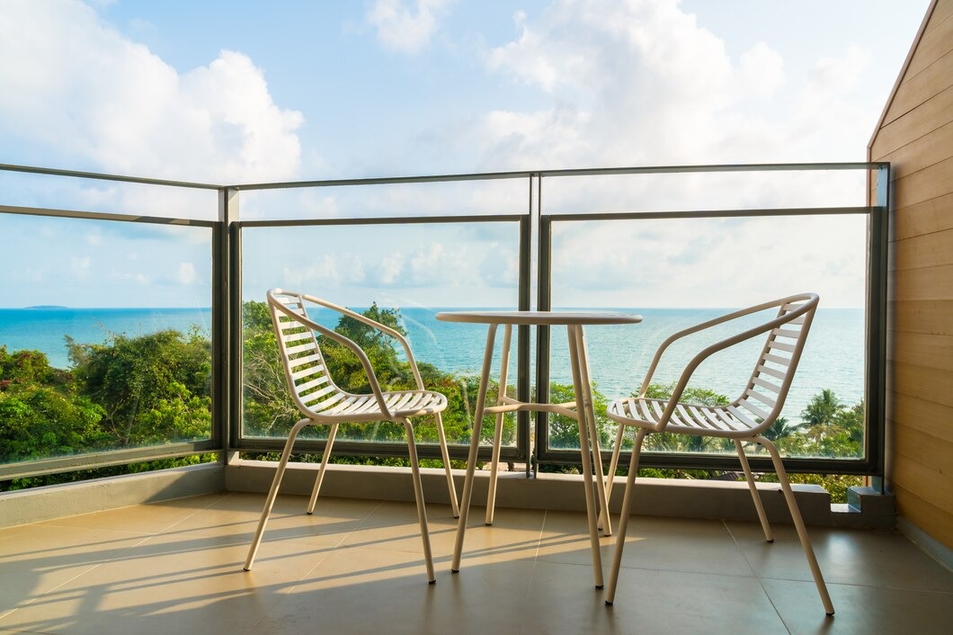 luxury apartment interior design balcony